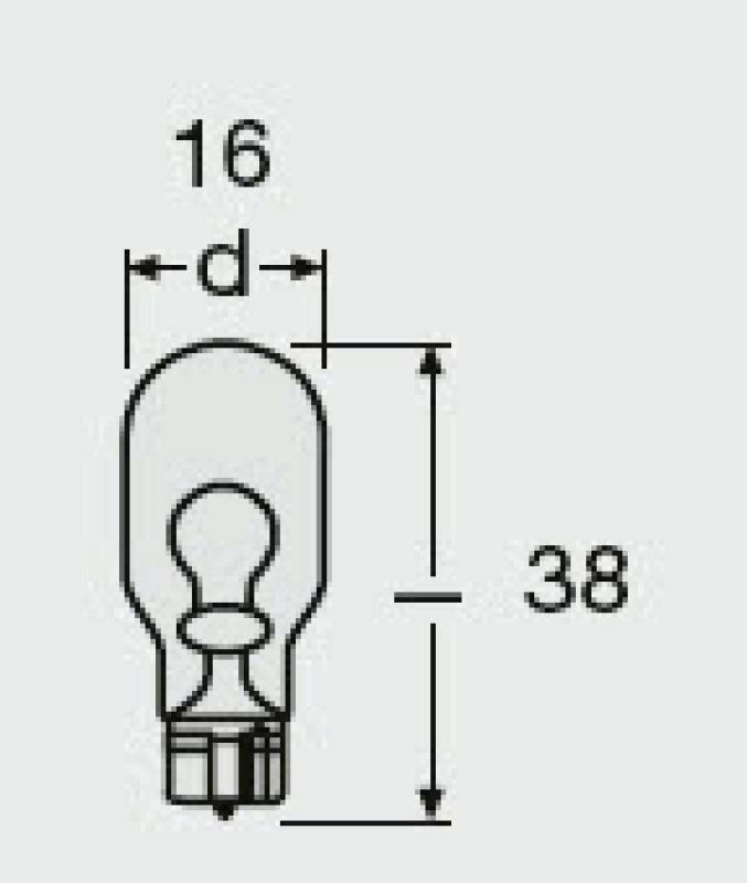OSRAM Bulb, indicator ORIGINAL