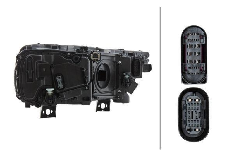 1x Hella Hauptscheinwerfer LED Links passend für Audi Q7 50 45 BJ bis 08/2019 1EX 354 841-111