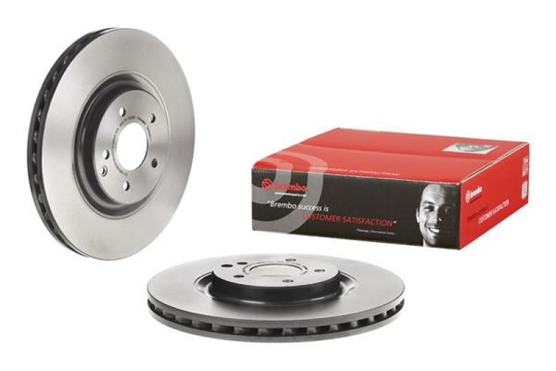 2x BREMBO Bremsscheibe PRIME LINE - UV Coated