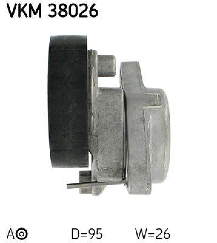 SKF Riemenspanner, Keilrippenriemen VKM 38026