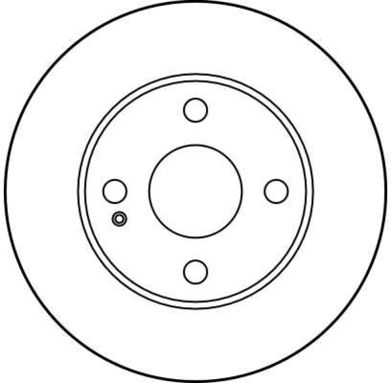 2x TRW Bremsscheibe DF2719