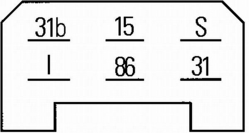 HELLA Relais, Wisch-Wasch-Intervall 5WG 002 450-301