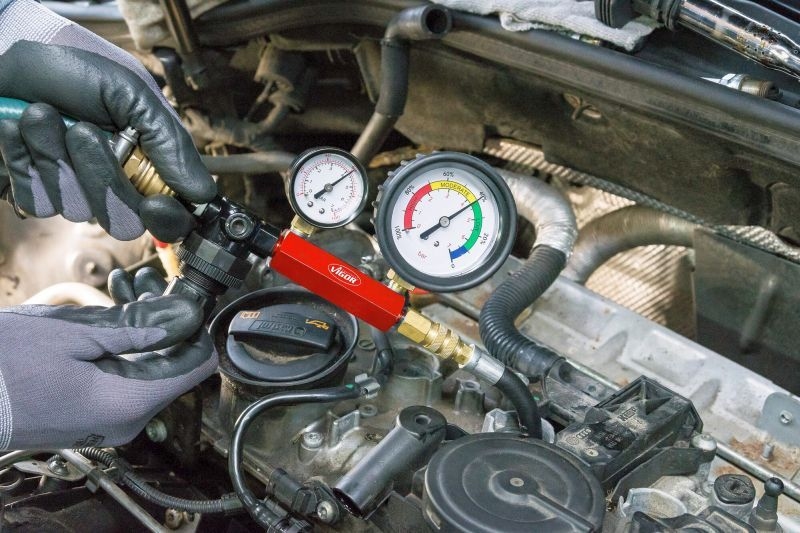 VIGOR Tester, pressure loss