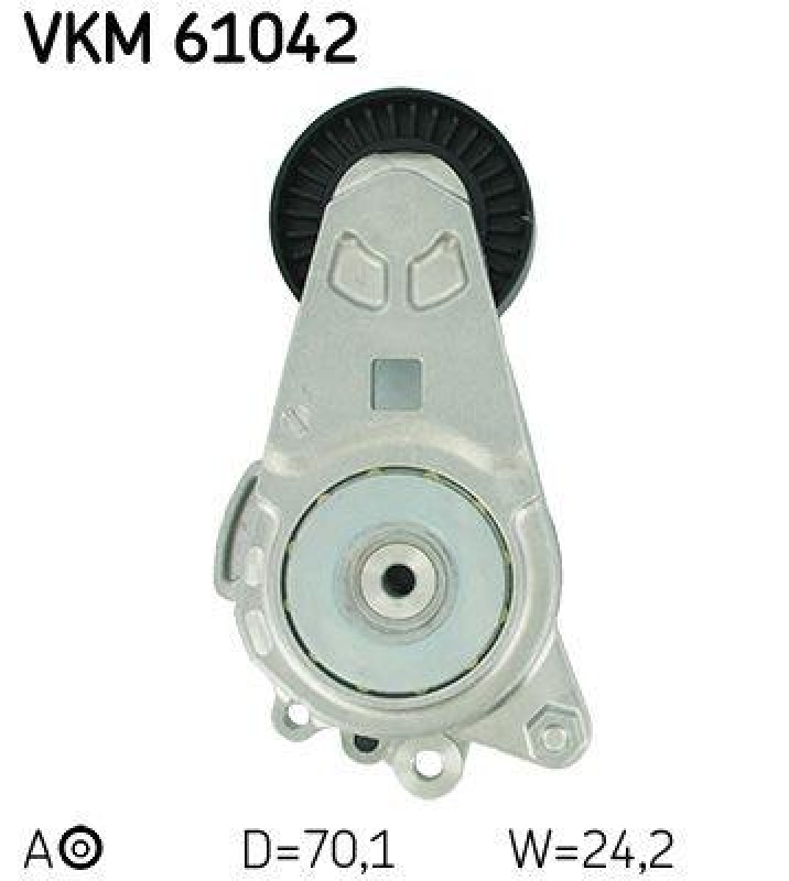 SKF Riemenspanner, Keilrippenriemen VKM 61042