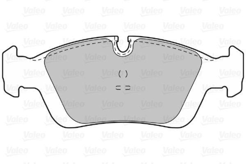 VALEO Bremsbelagsatz, Scheibenbremse 598018