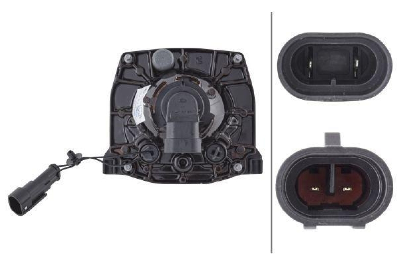 HELLA Hauptscheinwerfer 1LL 009 998-011
