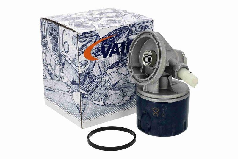 VAICO Housing, oil filter Q+, original equipment manufacturer quality