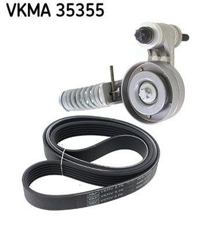 SKF Keilrippenriemensatz VKMA 35355