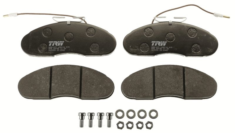 TRW Brake Pad Set, disc brake COTEC