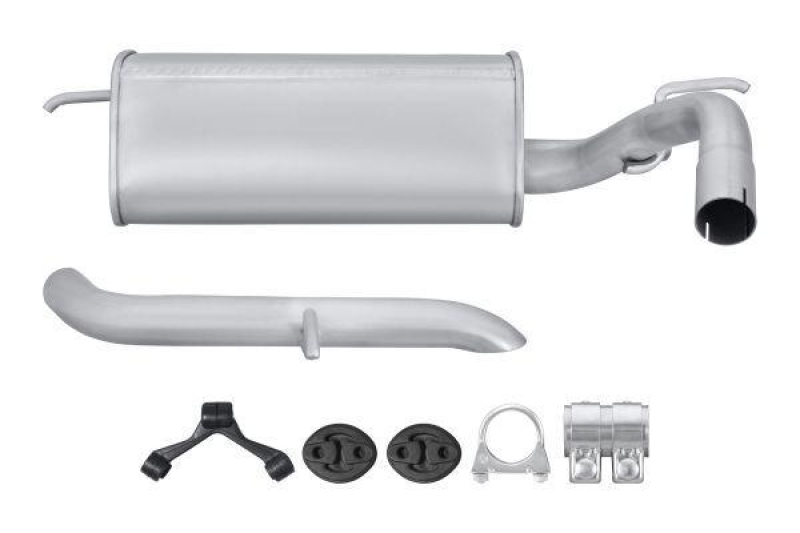 HELLA Endschalldämpfer Easy2Fit – PARTNERED with Faurecia 8LD 366 026-701
