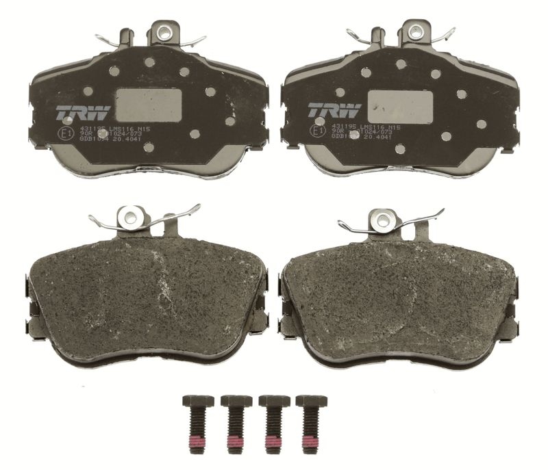 TRW Bremsbelagsatz, Scheibenbremse COTEC GDB1094