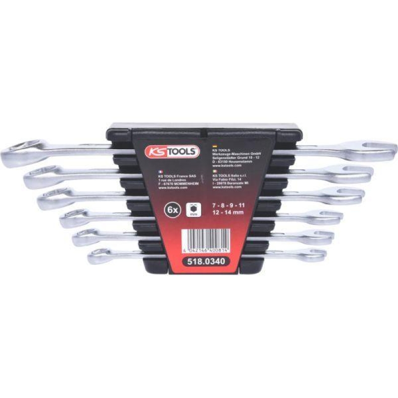 KS TOOLS Spanner Set, brake pipes