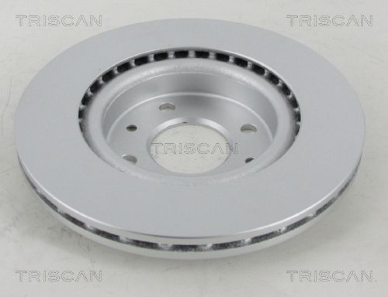 2x TRISCAN Bremsscheibe COATED 8120 25107C