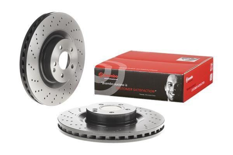 2x BREMBO Brake Disc PRIME LINE - UV Coated
