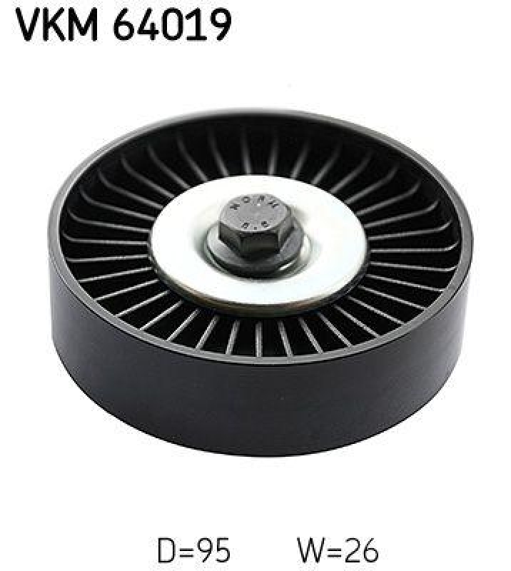 SKF Umlenk-/Führungsrolle, Keilrippenriemen VKM 64019