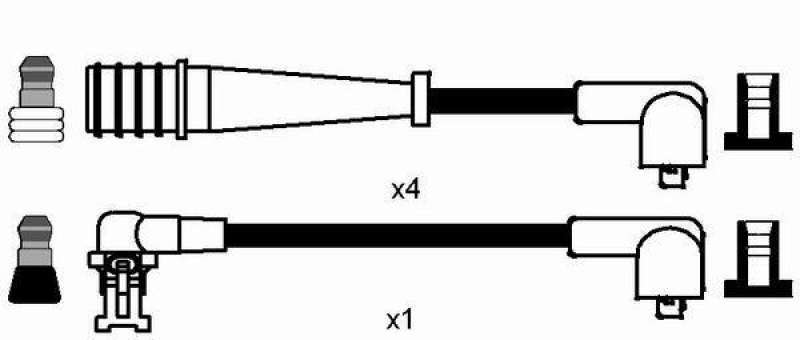 NGK Ignition Cable Kit