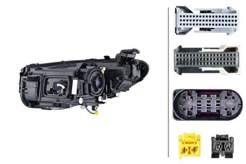 1x Hella Hauptscheinwerfer LED Rechts passend für Mercedes CLS C257 450 Boost 1EX015619-721