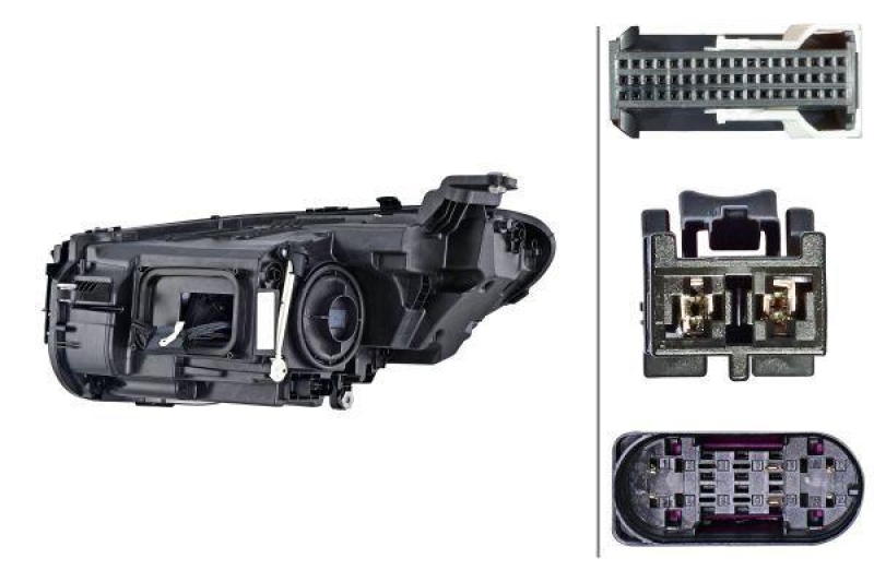 1x Hella Hauptscheinwerfer LED Rechts passend für Mercedes CLS C257 450 Boost 1EX015619-821