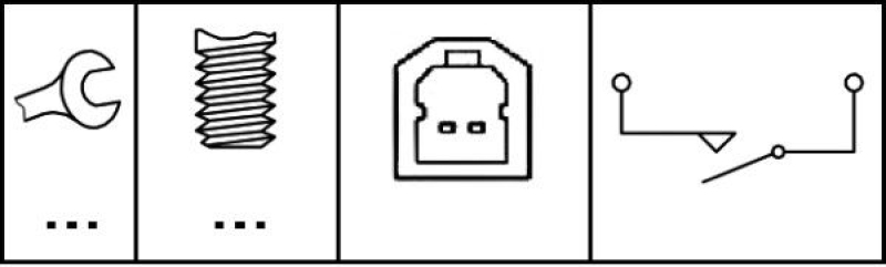 HELLA Switch, brake actuation (engine timing)