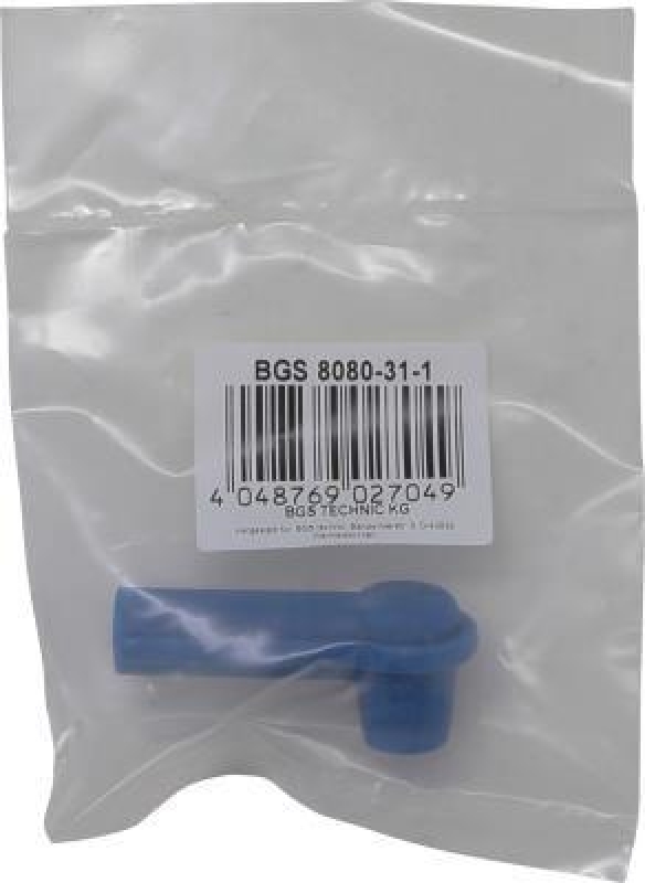 BGS Bleed Nipple, brake sys bleeding, collection container