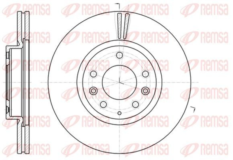 2x KAWE Brake Disc