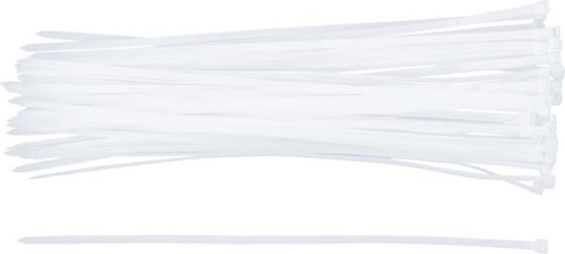 Kabelbinder-Sortiment | weiß | 4,8 x 300 mm | 50-tlg.