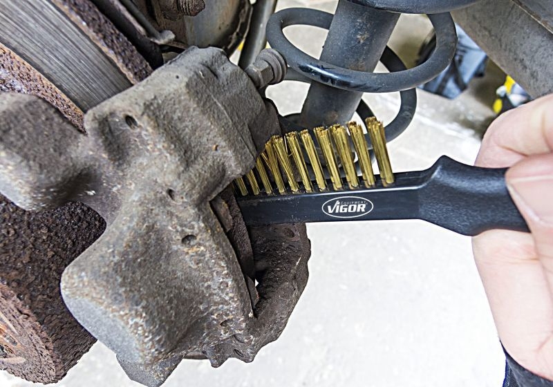 VIGOR Drahtbürste, Bremssattelreinigung