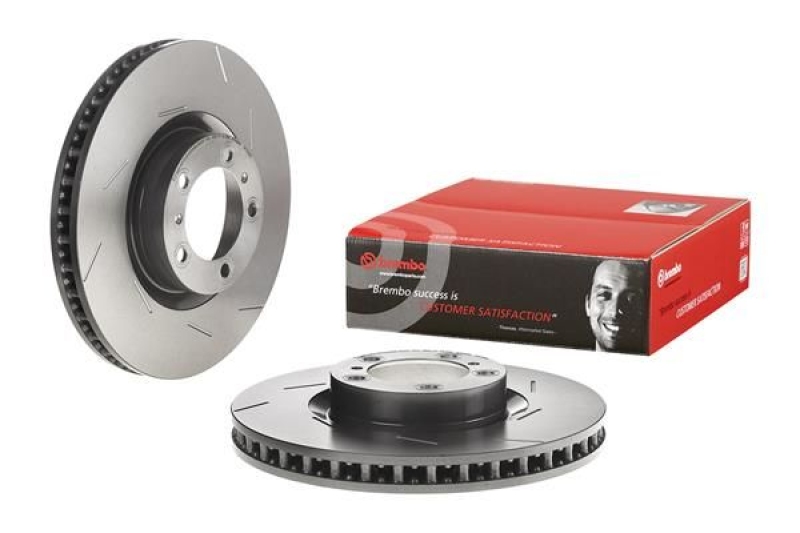 1x BREMBO Bremsscheibe COATED DISC LINE