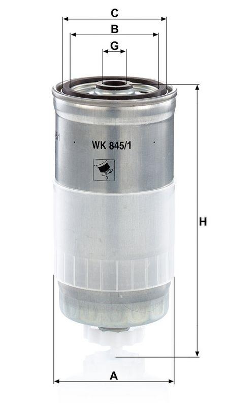 MANN-FILTER Kraftstofffilter