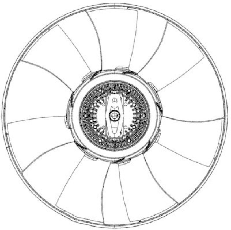 MAHLE Fan, radiator BEHR *** PREMIUM LINE ***