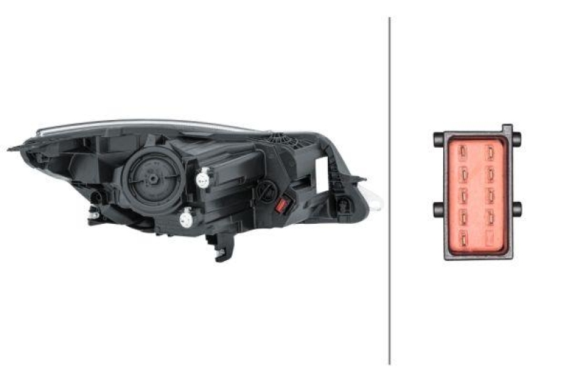 HELLA Headlight