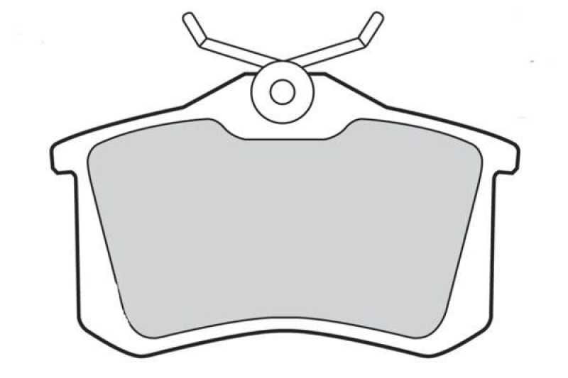 VALEO Bremsbelagsatz, Scheibenbremse 598180
