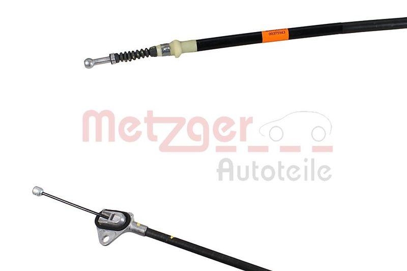 METZGER Seilzug, Feststellbremse GREENPARTS 179010