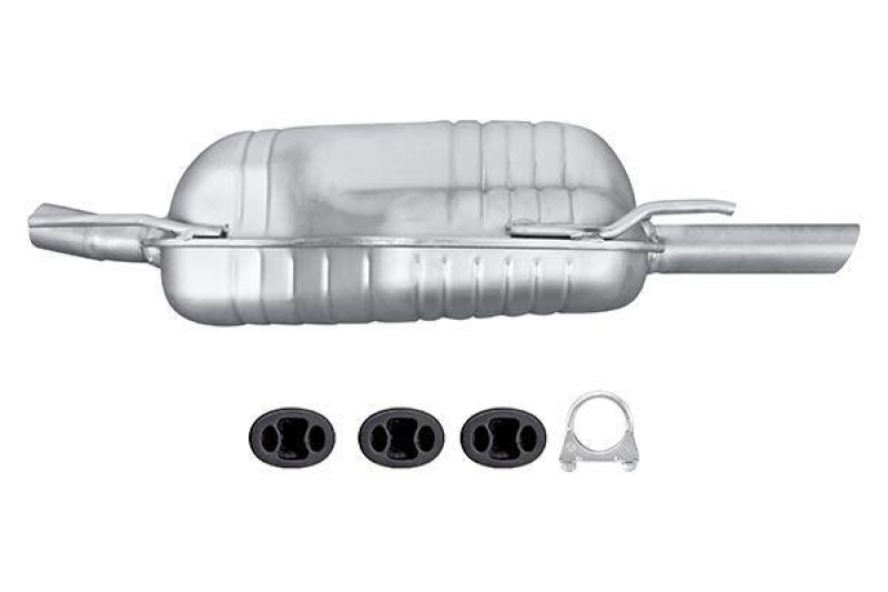 HELLA Endschalldämpfer Easy2Fit – PARTNERED with Faurecia 8LD366031-441