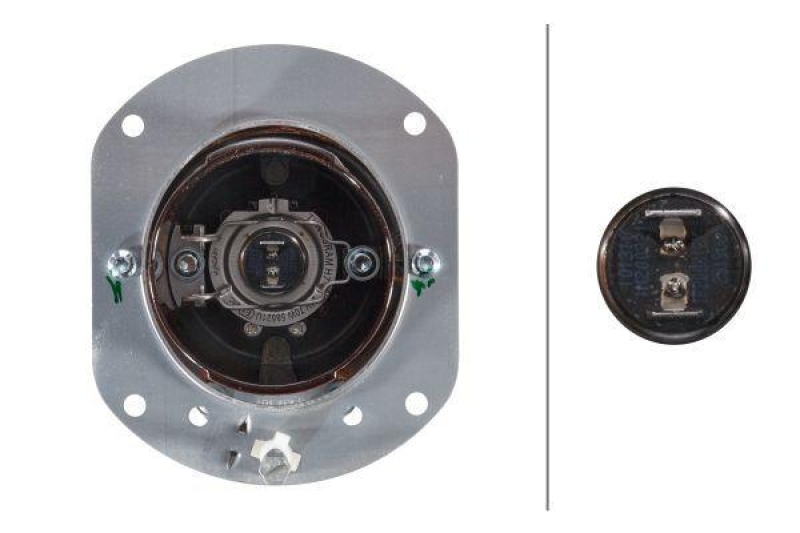 HELLA Nebelscheinwerfer 1N0 008 582-011