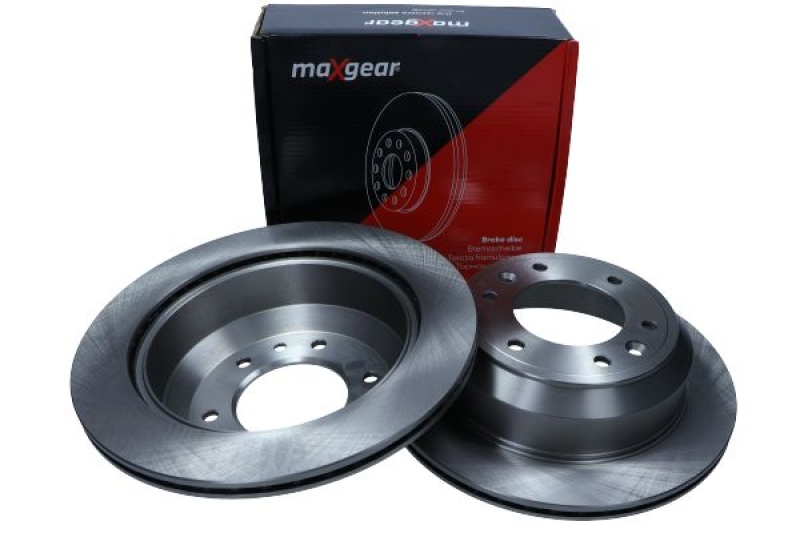 2x MAXGEAR Bremsscheibe 19-3190