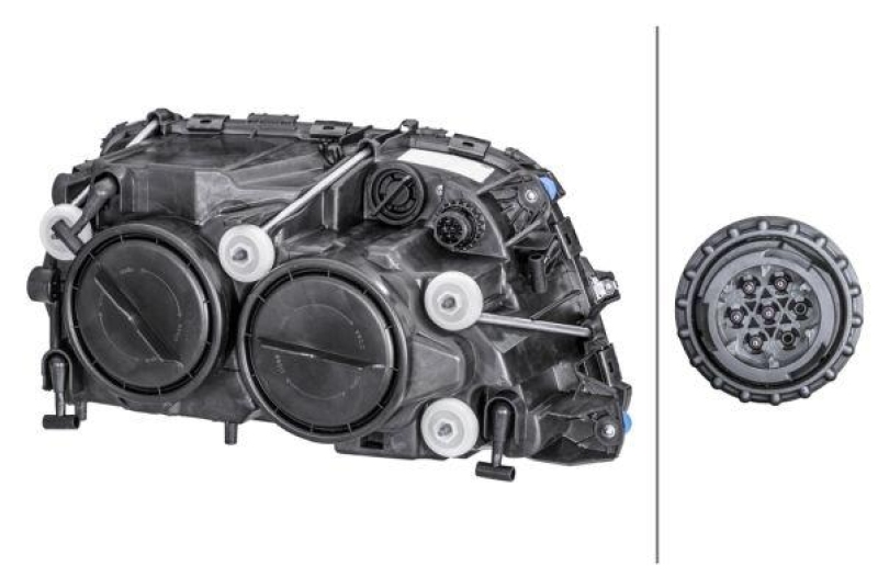 Hella Hauptscheinwerfer H1/H7 links passend für Mercedes Actros MP2 MP3 009 513-311
