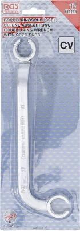 BGS Double Ring Spanner, injection lines
