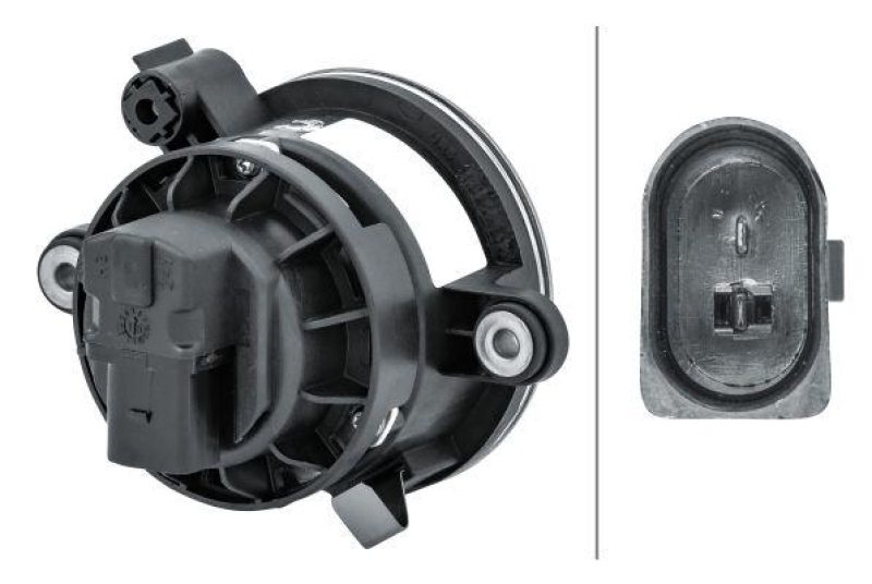 HELLA Nebelscheinwerfer 1N0 009 617-011