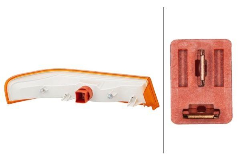 HELLA Blinkleuchte Blinker 2BA 007 775-051