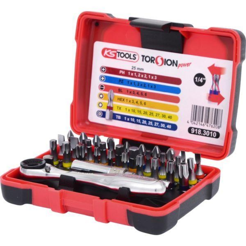 KS TOOLS Kit, screwdriver bits