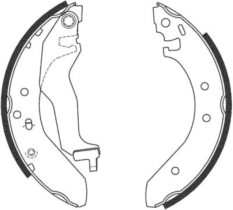 TRW Brake Shoe Set
