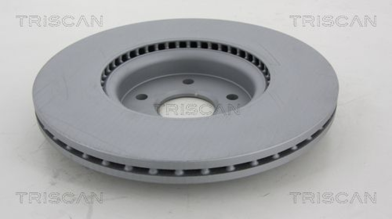 2x TRISCAN Bremsscheibe COATED 8120 27137C