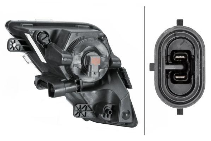 HELLA Nebelscheinwerfer 1ND 013 001-021