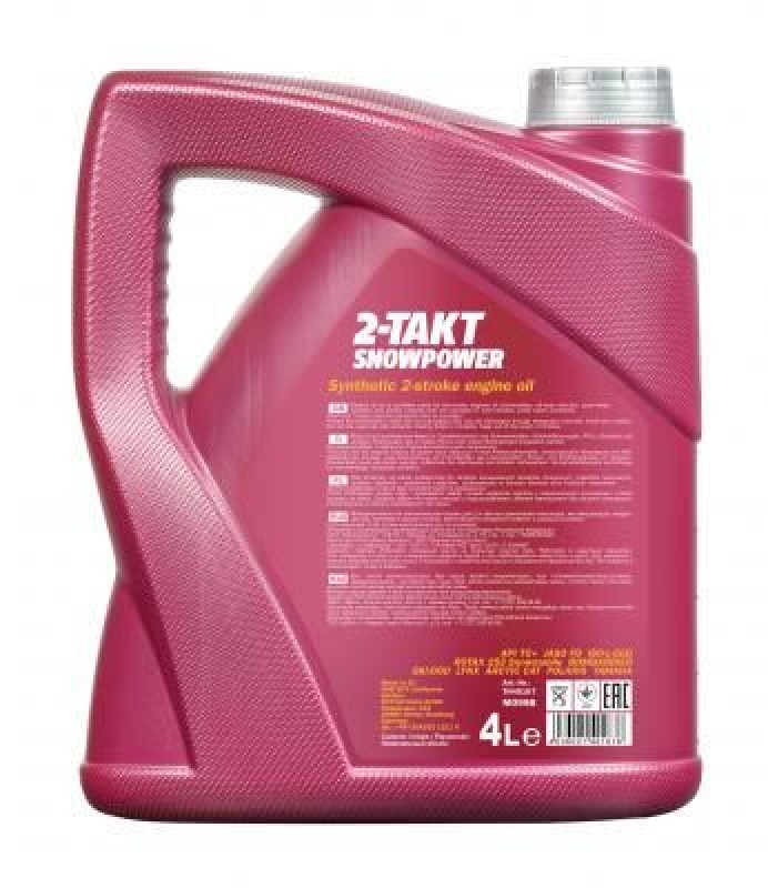 4L Mannol 2-Takt Snowpower Motoröl