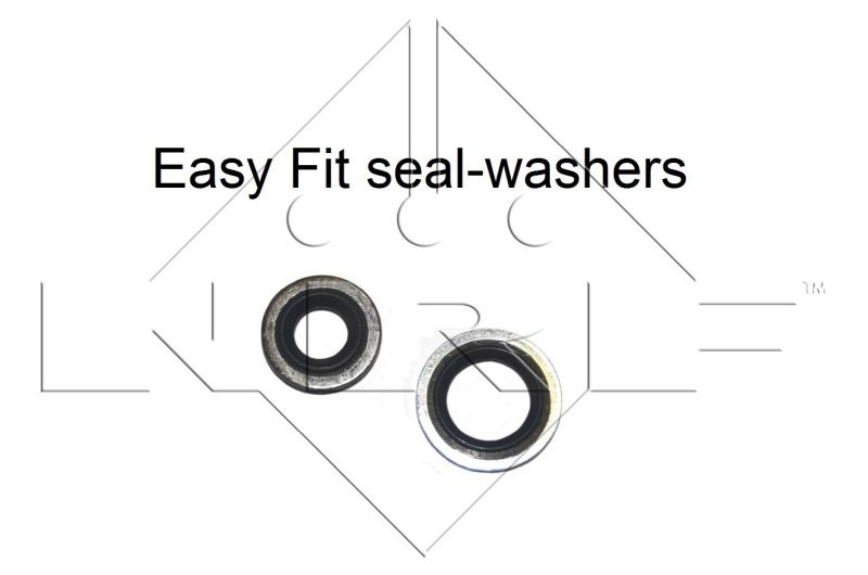 NRF Kondensator, Klimaanlage EASY FIT 350395