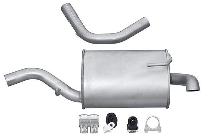 HELLA Endschalldämpfer Easy2Fit – PARTNERED with Faurecia 8LD366035-321
