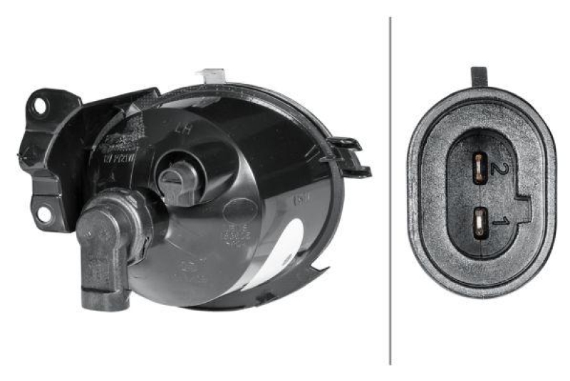 HELLA Blinkleuchte Blinker 2BA 011 109-031