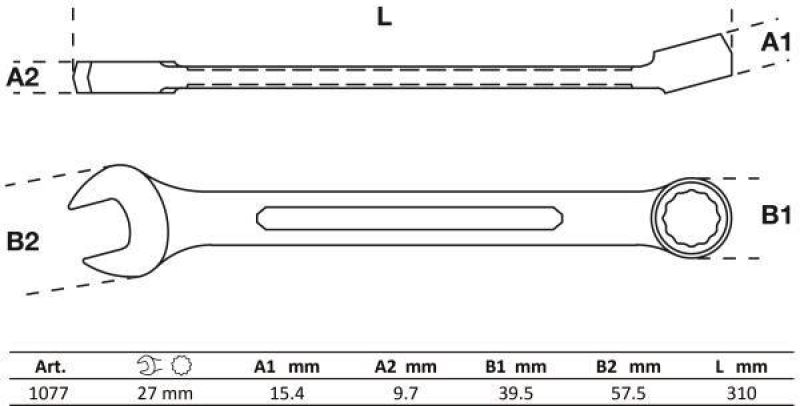 BGS Ring-/Open End Spanner