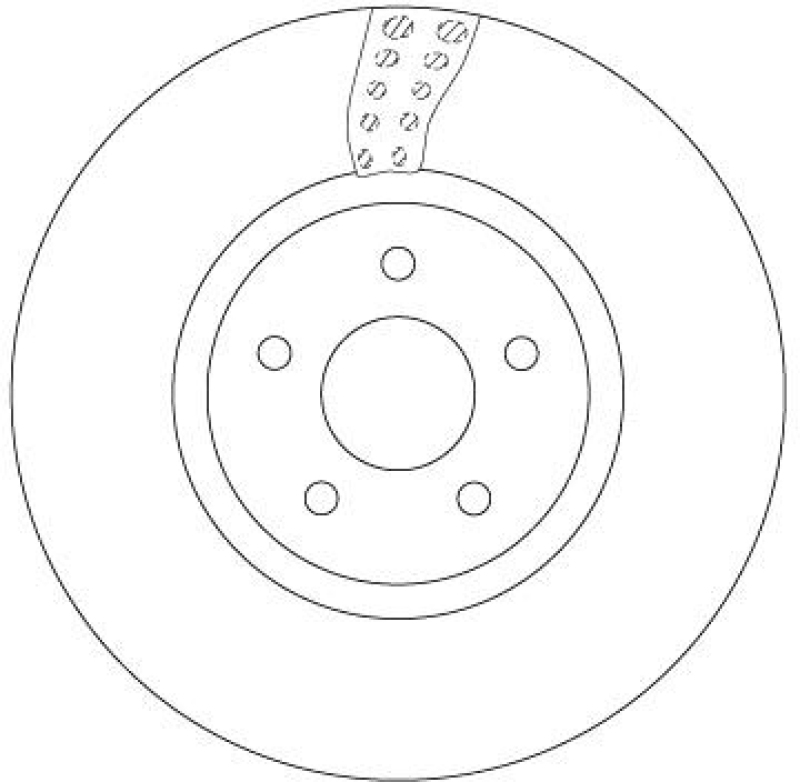 2x TRW Bremsscheibe